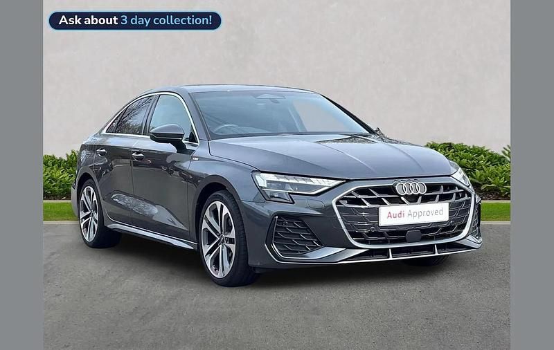 Used Audi A3 S-Line 150 HP (110 kW) 2025 Grey Sedan