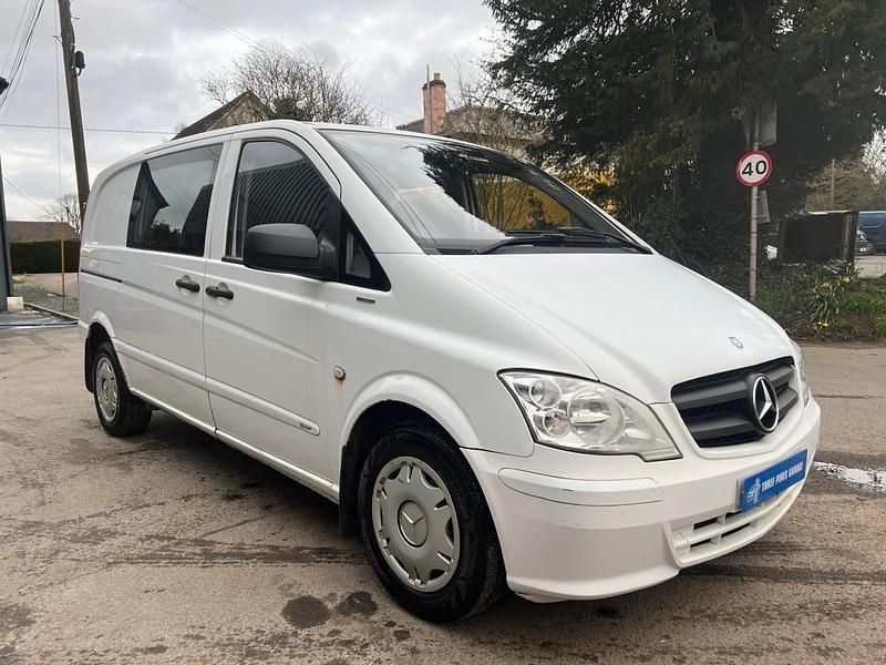 Begagnad Mercedes Vito 2012 Vit Van