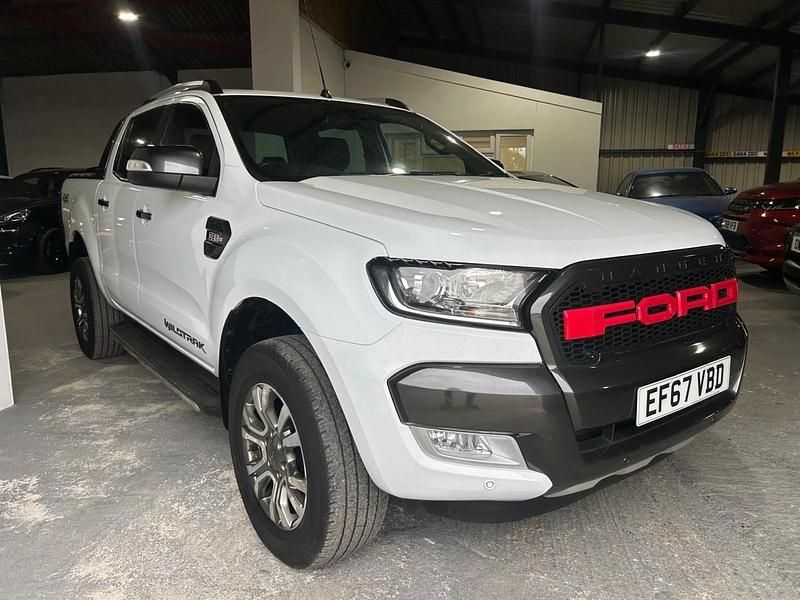 White Used 2018 Ford Ranger Wildtrack Pickup | £12,990 (Fair price) - Image 1/4