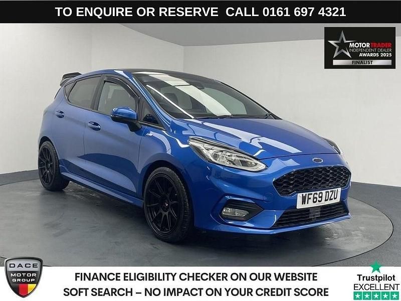 Blue Used 2019 Ford Fiesta ST-Line X Hatchback | £9,770 (A bit pricey) - Image 1/3