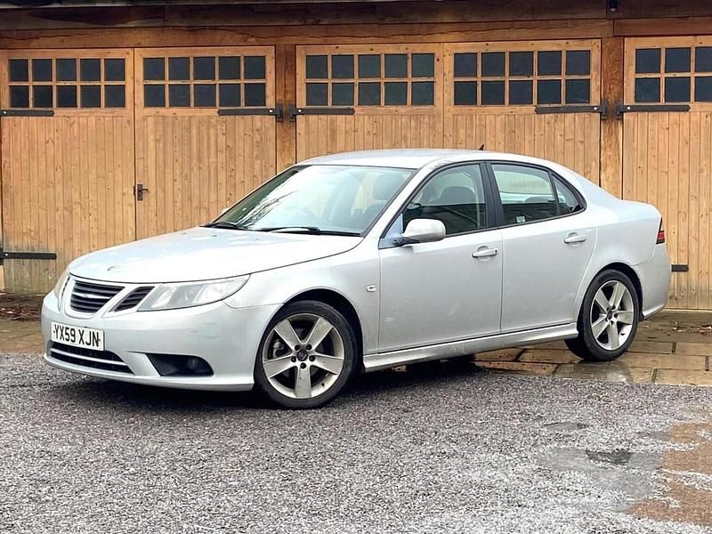 Used Saab 9-3 150 HP (110 kW) 2009 Silver Sedan