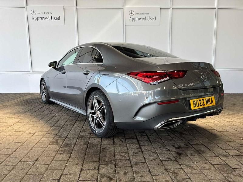 Used Mercedes CLA200 AMG line 2022 Grey Coupe