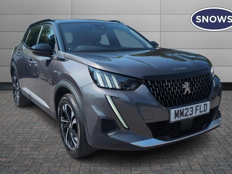 Grey Used 2023 Peugeot 2008 GT SUV | £19,031 (Fair price) - Image 1/4