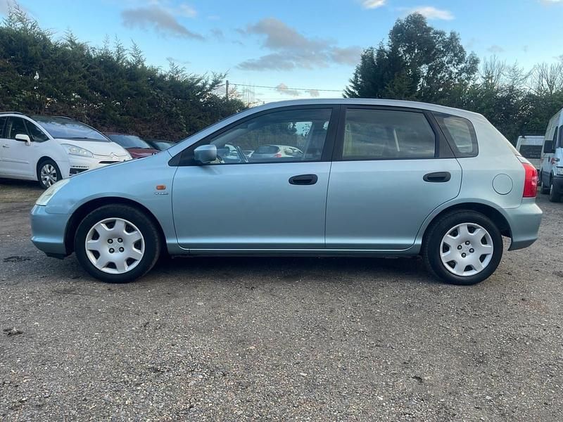 Used Honda Civic SE 2002 Green Hatchback