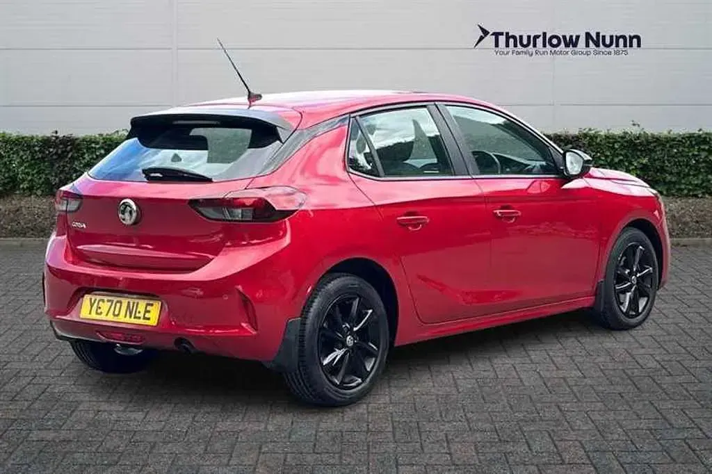 Used Vauxhall Corsa S 100 HP (73 kW) 2020 Red Hatchback
