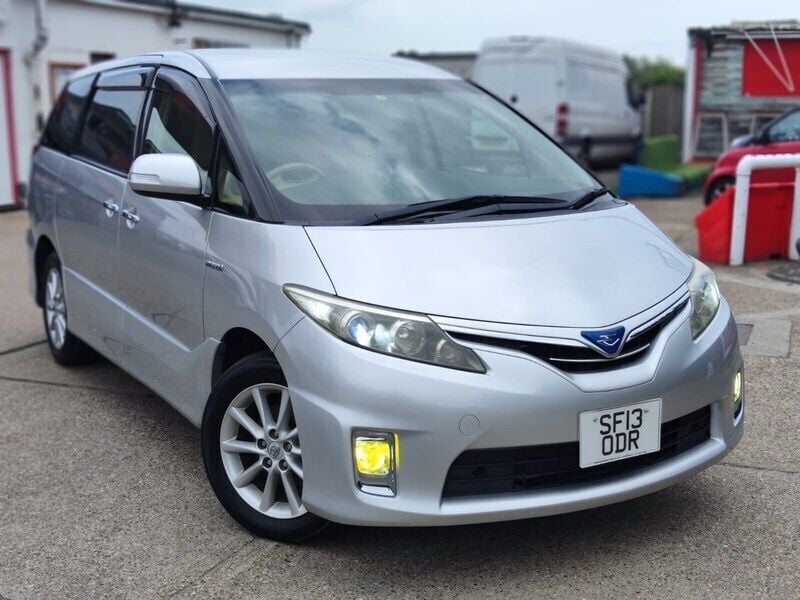 Silver Used 2013 Toyota Estima Hybrid MPV | £9,995 (Good price) - Image 1/4