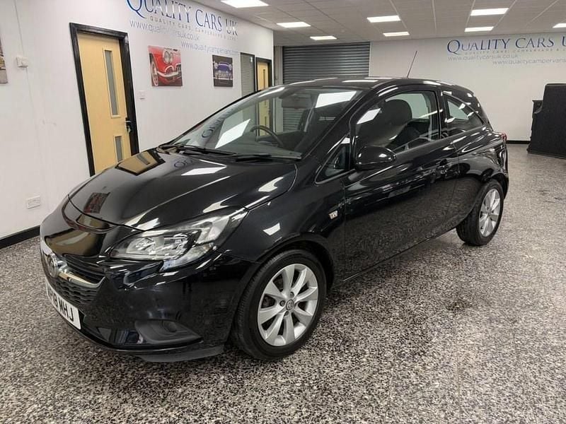 Black Used 2018 Vauxhall Corsa Hatchback | £6,499 (Good price) - Image 1/4