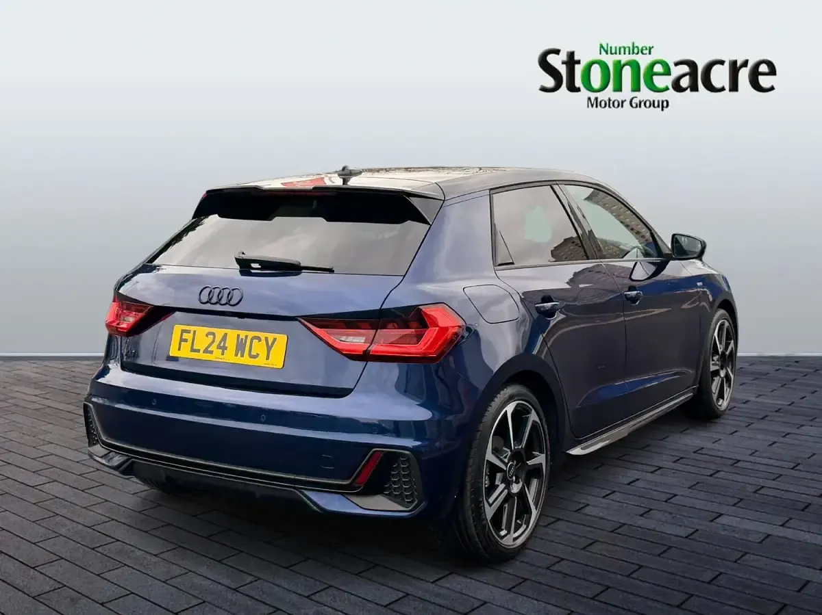 Used Audi A1 Sportback Black Edition 2024 Blue Hatchback