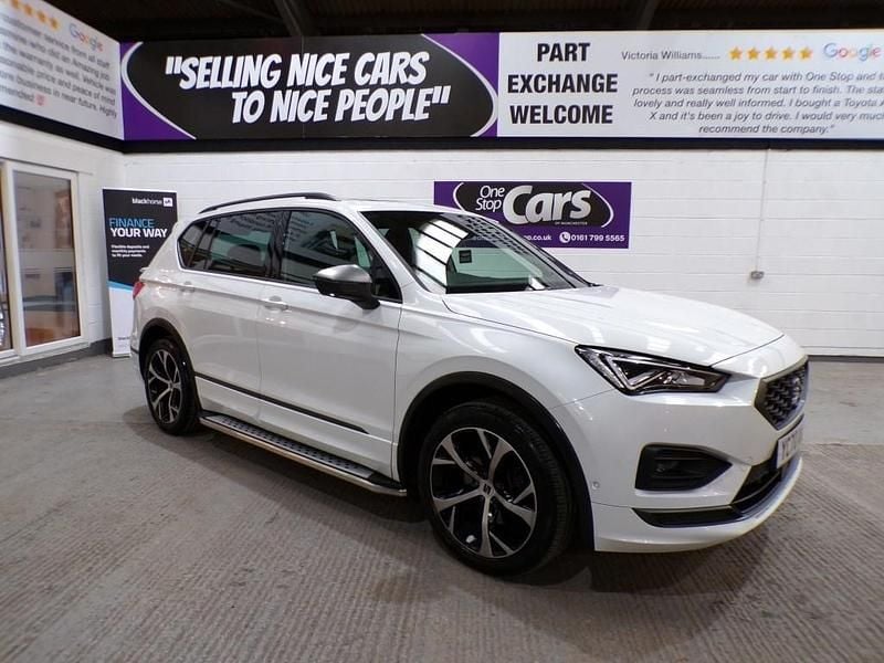 Used Seat Tarraco FR 2020 White SUV