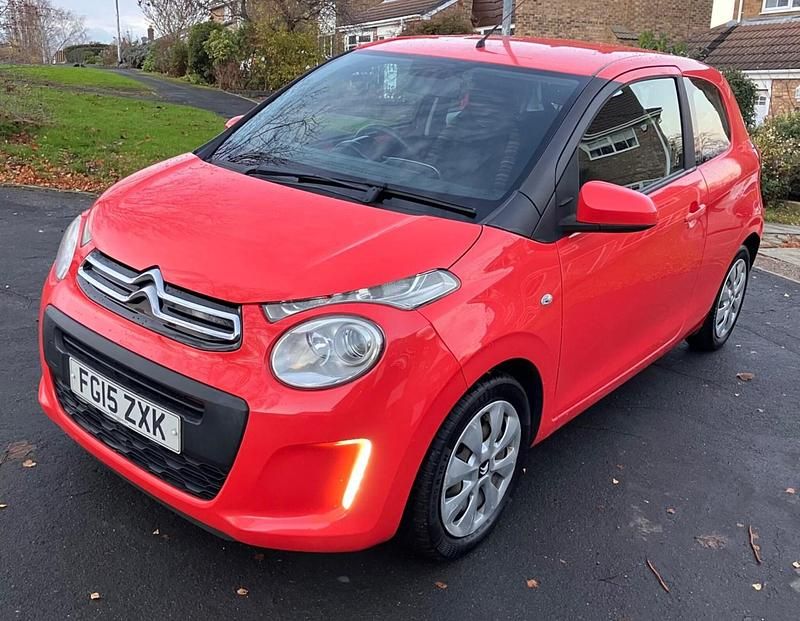 Used Citroën C1 Feel 68 HP (50 kW) 2015 Orange Hatchback