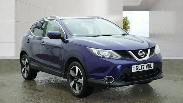 Used Nissan Qashqai N-Connecta 2017 Blue SUV