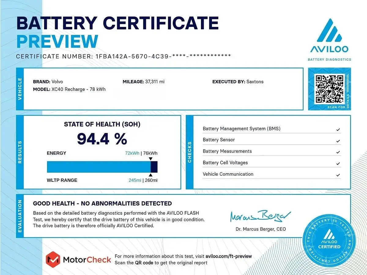 Used Volvo XC40 Ultimate 300 kW (408 HP) 2023 Snow SUV