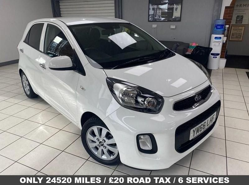 Used Kia Picanto 65 HP (47 kW) 2017 White Hatchback