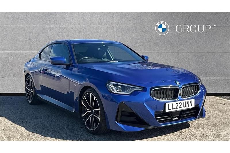 Used BMW 220 M Sport 184 HP (135 kW) 2022 Blue Coupe