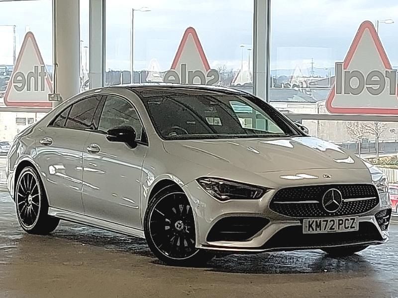 Silver Used 2022 Mercedes CLA220 AMG Line Premium Plus Sedan | £23,998 (Fair price) - Image 1/4