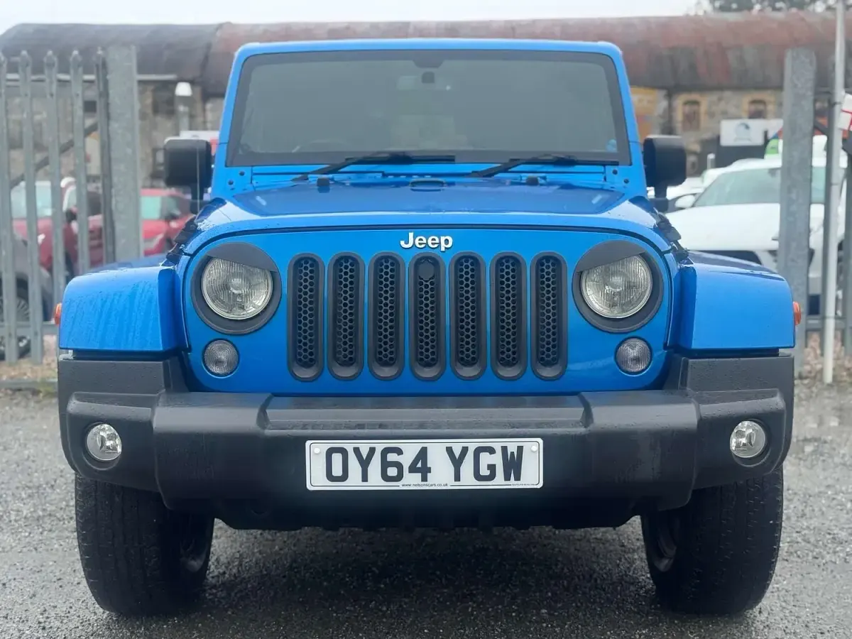 Used Jeep Wrangler Overland 2014 Blue SUV