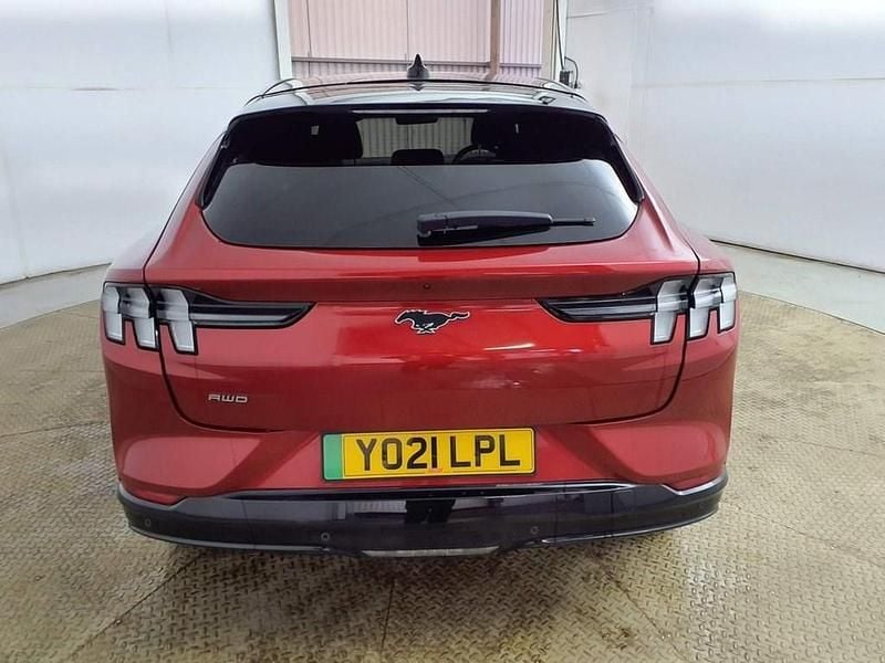 Used Ford Mustang Extended Range 351 HP (258 kW) 2021 Red Hatchback