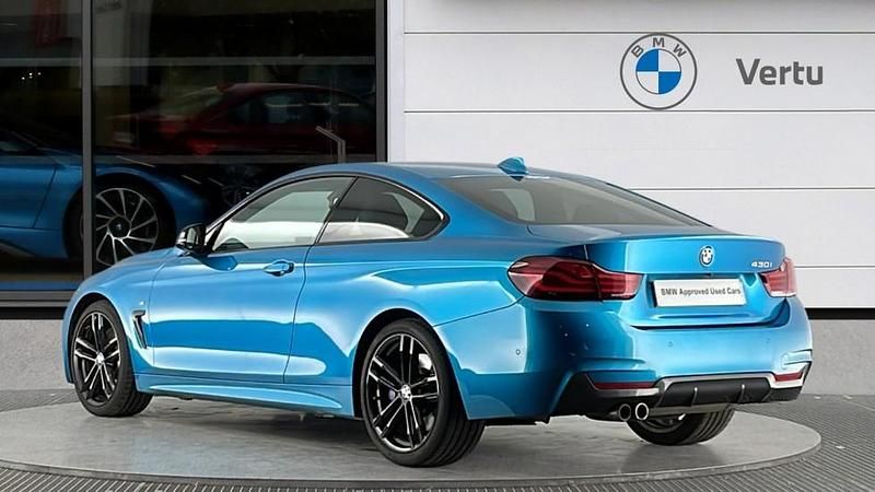 Used BMW 430 M Sport 252 HP (185 kW) 2019 Blue Coupe