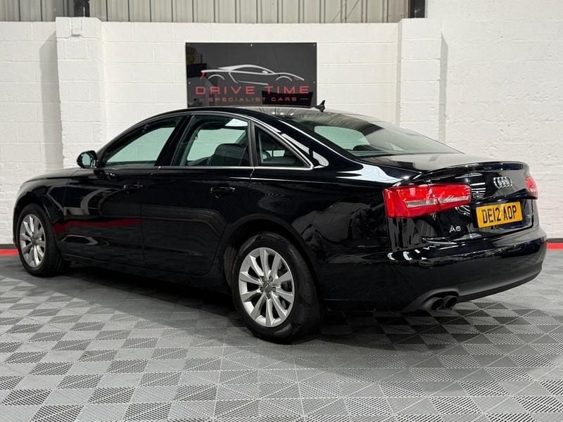 Used Audi A6 2012 Black Sedan