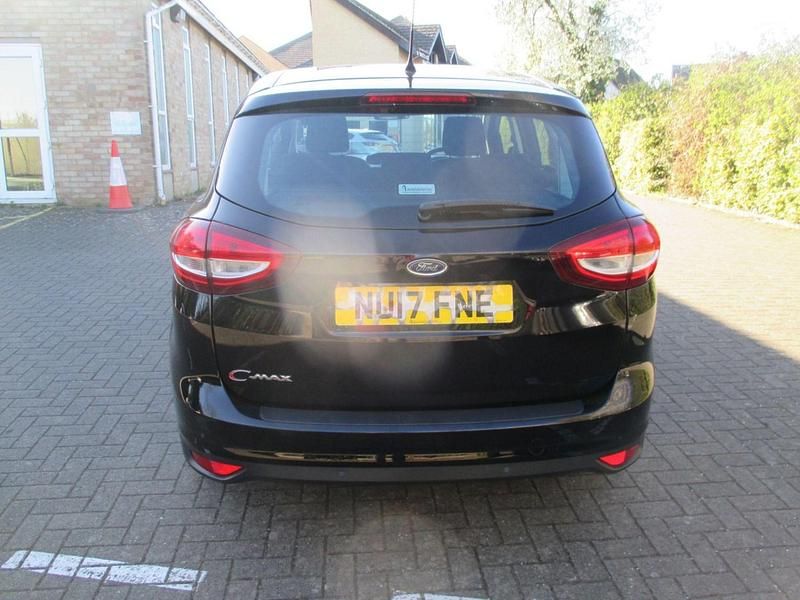 Used Ford C-MAX Zetec 120 HP (88 kW) 2017 Black MPV