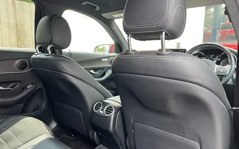 Used Mercedes GLC220 AMG line 194 HP (142 kW) 2019 Red SUV
