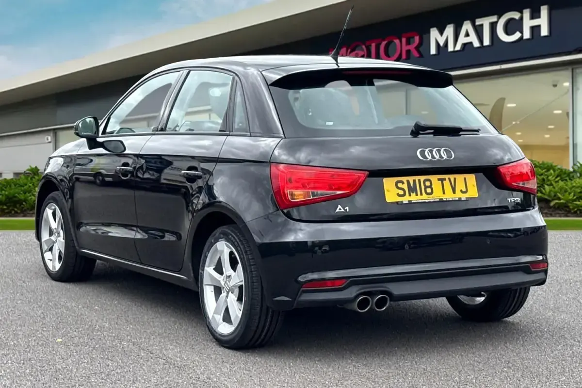 Used Audi A1 Sportback Sport 2018 Black Hatchback