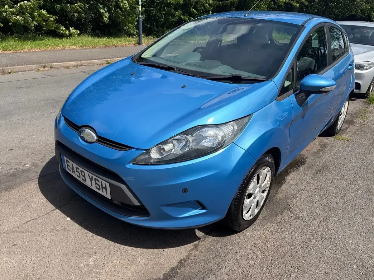 Used Ford Fiesta 89 HP (65 kW) 2009 Blue Hatchback