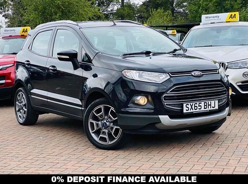 Black Used 2016 Ford Ecosport Titanium SUV | £4,969 (Fair price) - Image 1/4