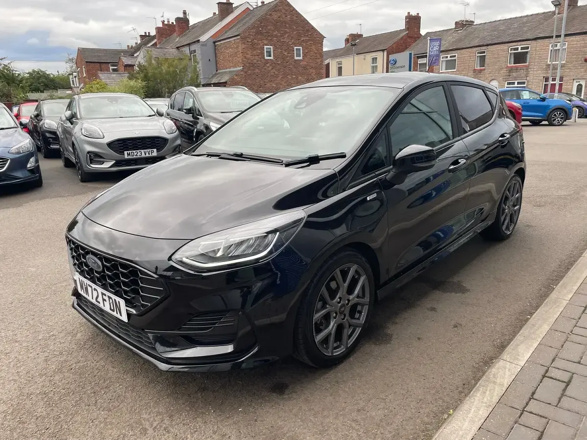 Used Ford Fiesta ST-Line 125 HP (91 kW) 2022 Black Hatchback