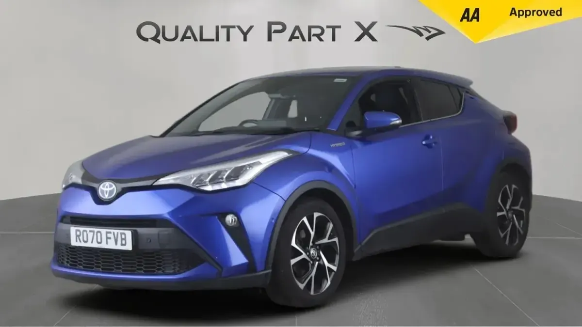 Used Toyota C-HR Design 122 HP (89 kW) 2020 Blue SUV