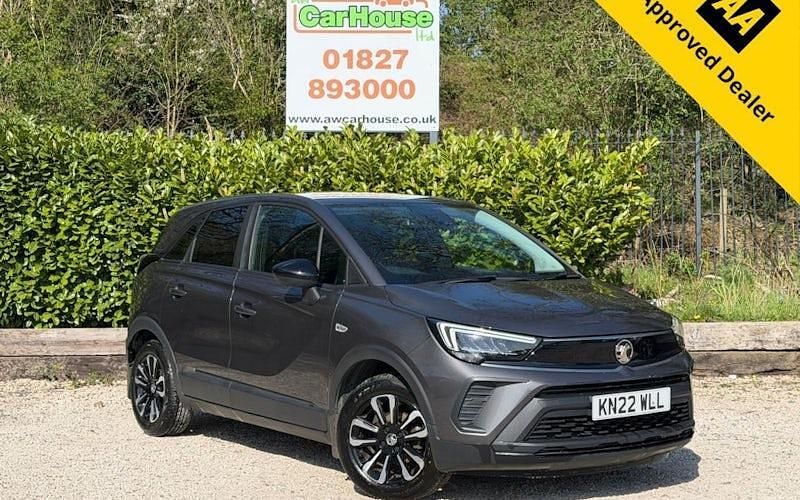 Used Vauxhall Crossland Design Edition 83 HP (61 kW) 2022 Grey SUV