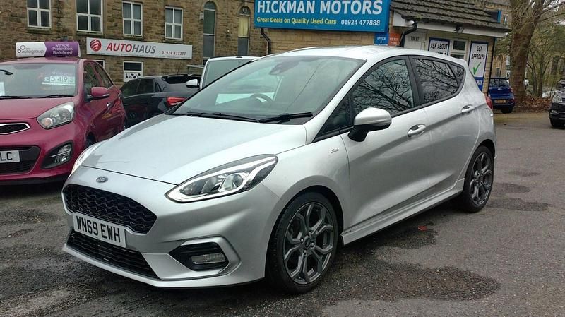 Used Ford Fiesta ST-Line X 100 HP (73 kW) 2019 Silver Hatchback