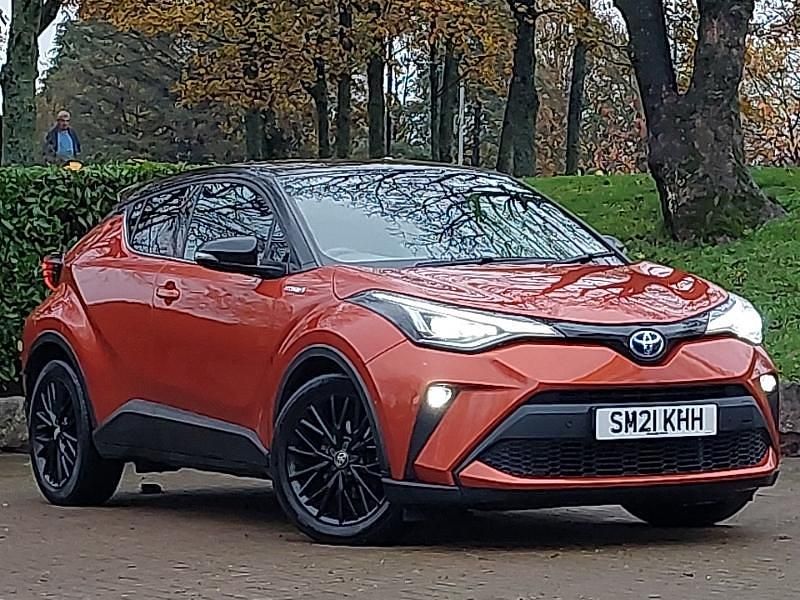 Orange Used 2021 Toyota C-HR+ Edition SUV | £19,498 (Fair price) - Image 1/4