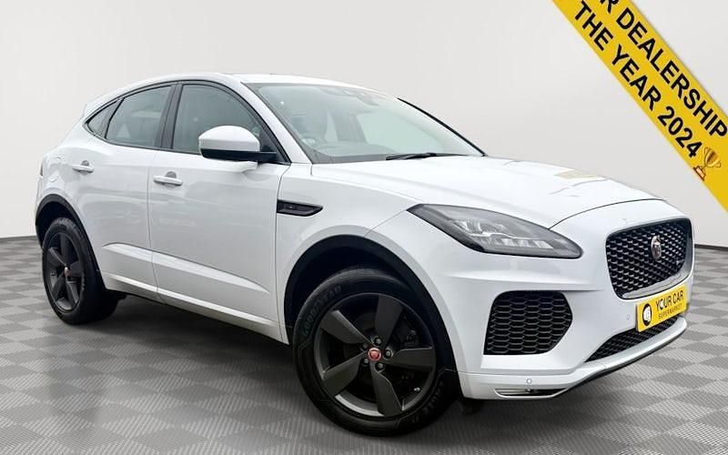 Usado Jaguar E-Pace Chequered Flag 180 HP (132 kW) 2020 Branco SUV