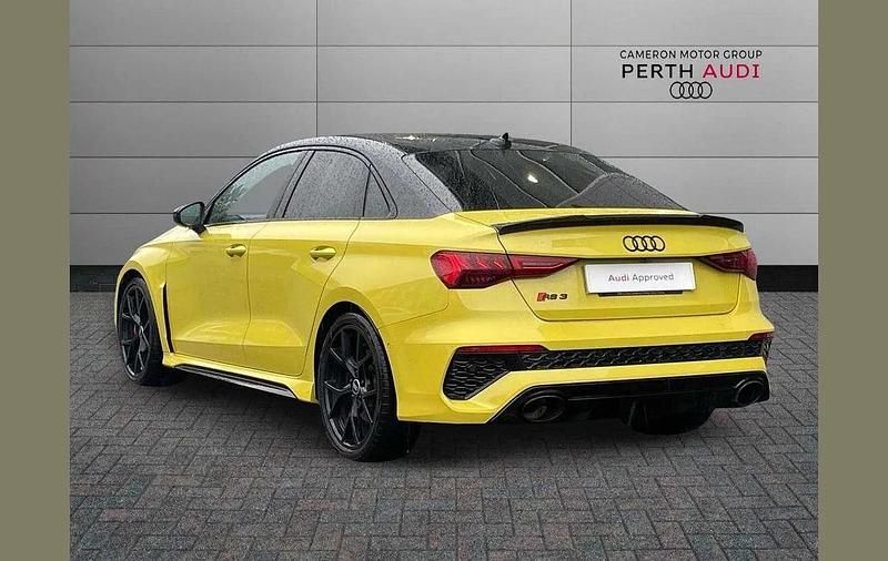 Used Audi RS3 Sport 400 HP (294 kW) 2023 Yellow Sedan