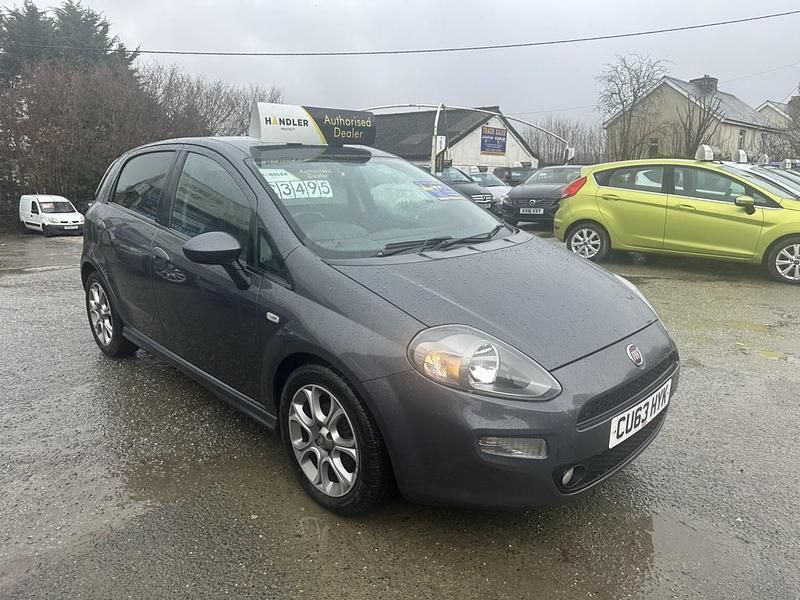 Used Fiat Punto 85 HP (62 kW) 2013 Grey Hatchback