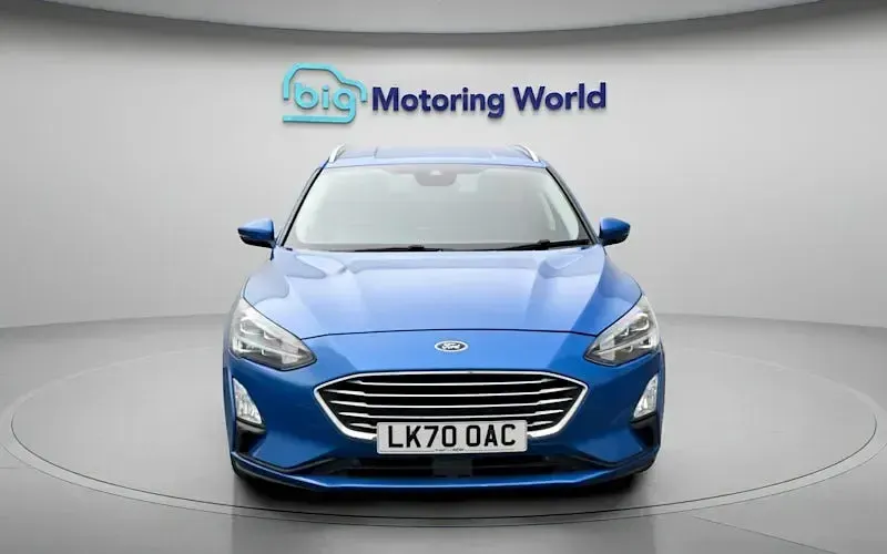 Used Ford Focus Titanium X 120 HP (88 kW) 2020 Blue Estate