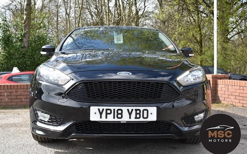 Used Ford Focus ST-Line X 140 HP (102 kW) 2017 Black Hatchback