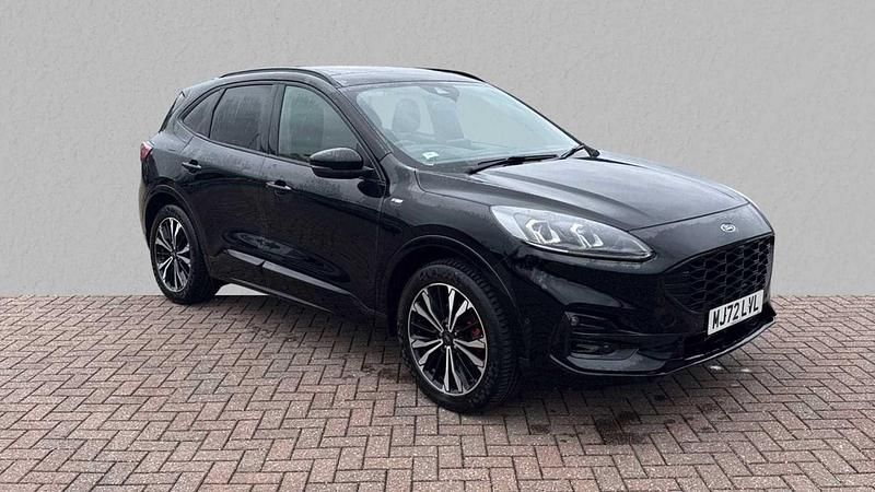 Black Used 2022 Ford Kuga ST-Line X SUV | £21,670 (Fair price) - Image 1/4