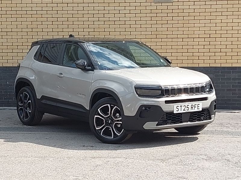 Beige New 2025 Jeep Avenger Summit SUV | £23,498 (Fair price) - Image 1/4