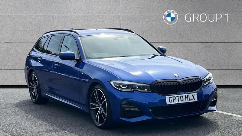 Used BMW 320 M Sport 190 HP (139 kW) 2020 Blue Estate