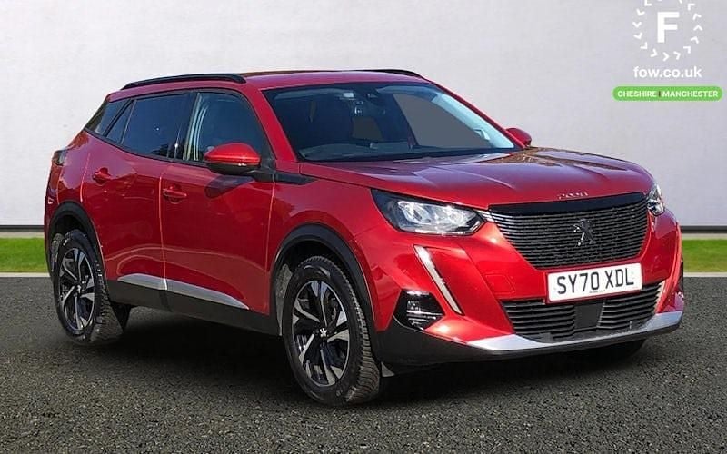 Red Used 2021 Peugeot 2008 Allure Premium SUV | £14,899 (Good price) - Image 1/4
