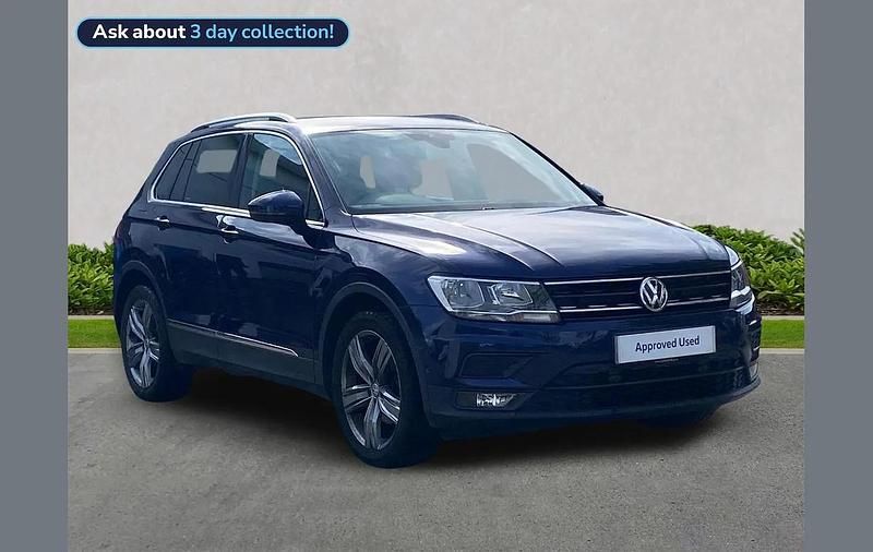 Used VW Tiguan Match 150 HP (110 kW) 2019 Blue SUV