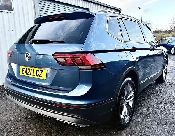 Used VW Tiguan Allspace Match 150 HP (110 kW) 2021 Blue SUV