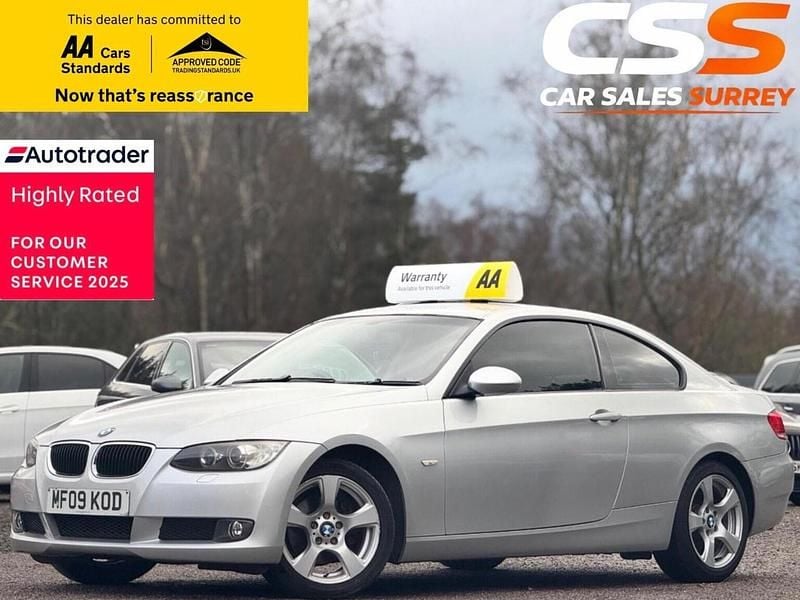 Silver Used 2009 BMW 320 Coupe | £3,499 (Fair price) - Image 1/3
