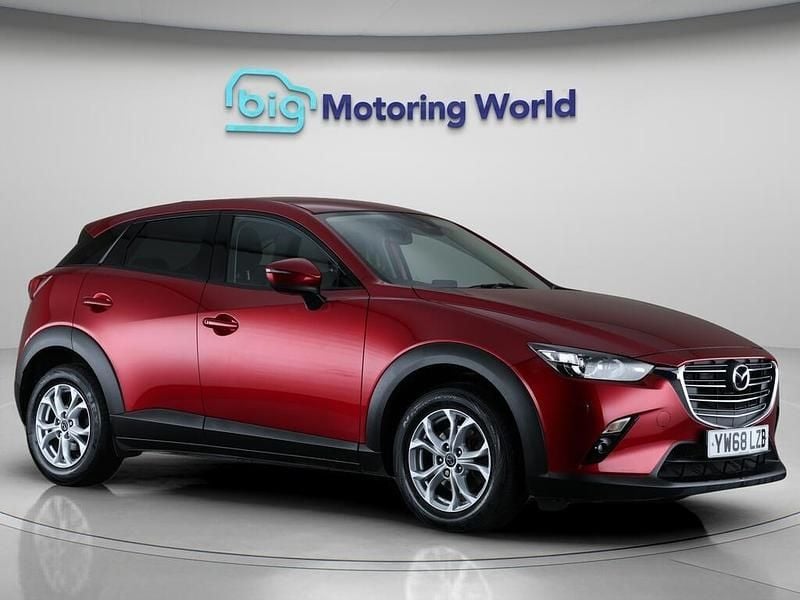 Red Used 2018 Mazda CX-3 SUV | £10,100 (Fair price) - Image 1/4