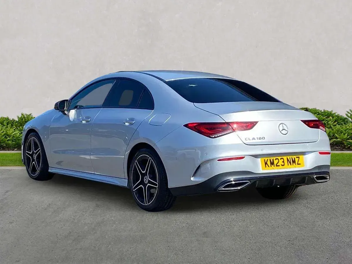 Used Mercedes CLA180 AMG Line Premium 2023 Silver Coupe