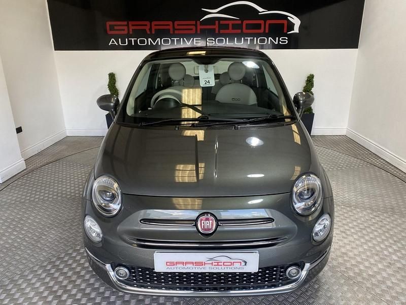 Used Fiat 500 Lounge 69 HP (50 kW) 2018 Grey Hatchback