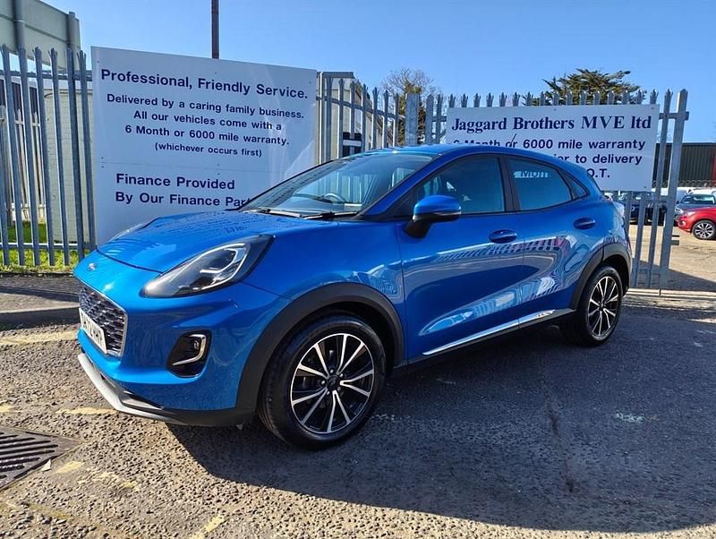 Used Ford Puma Titanium 155 HP (114 kW) 2023 Blue SUV