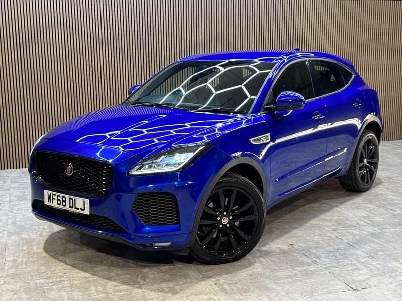 Used Jaguar E-Pace R-Dynamic 180 HP (132 kW) 2018 Blue SUV